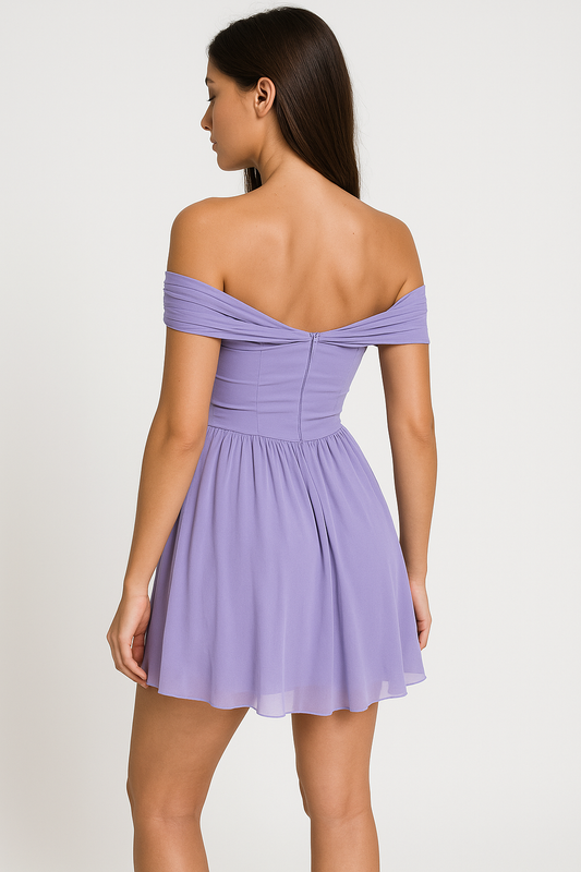 Mesh Corset Mini Club Dress