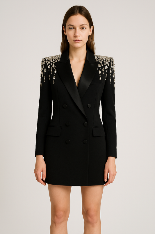 Crystal Blazer Dress