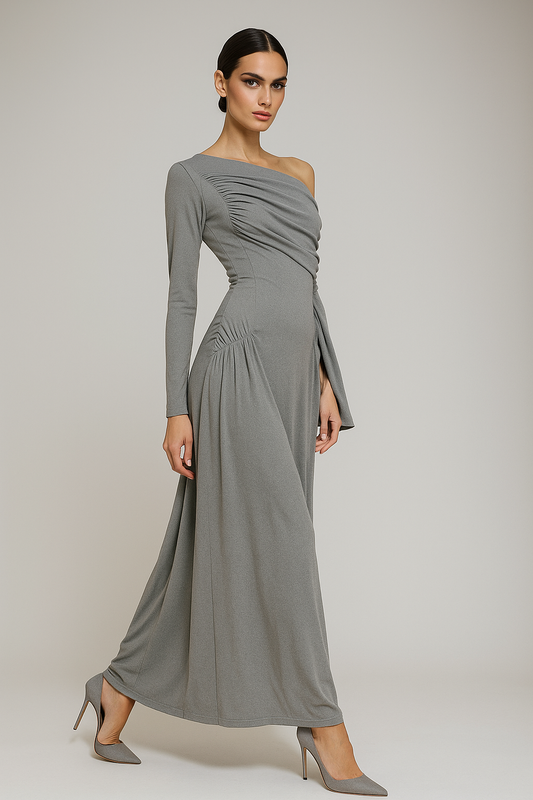 una Elégance Gown – Off Shoulder