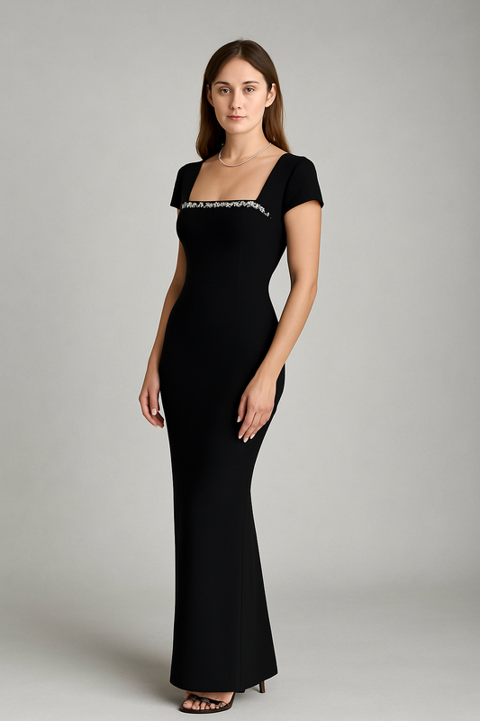 French Bandage Evening Gown