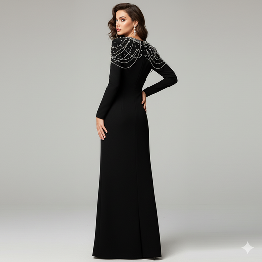 Valentina Embellished Evening Gown
