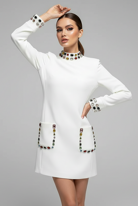 Aurora Gemstone Mini Gown