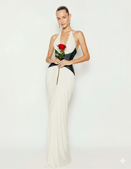 Capri Halter Corset Dress
