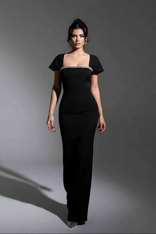 French Bandage Evening Gown