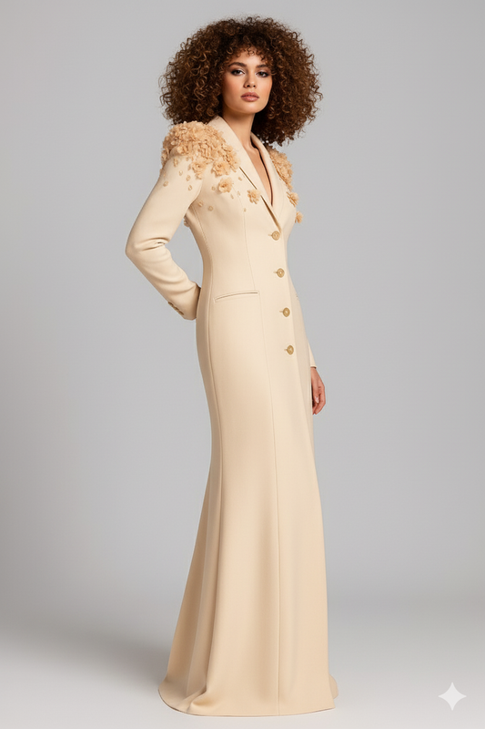Elegant Modest Evening Dress