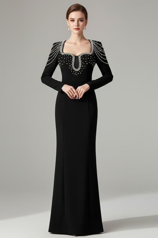 Valentina Embellished Evening Gown