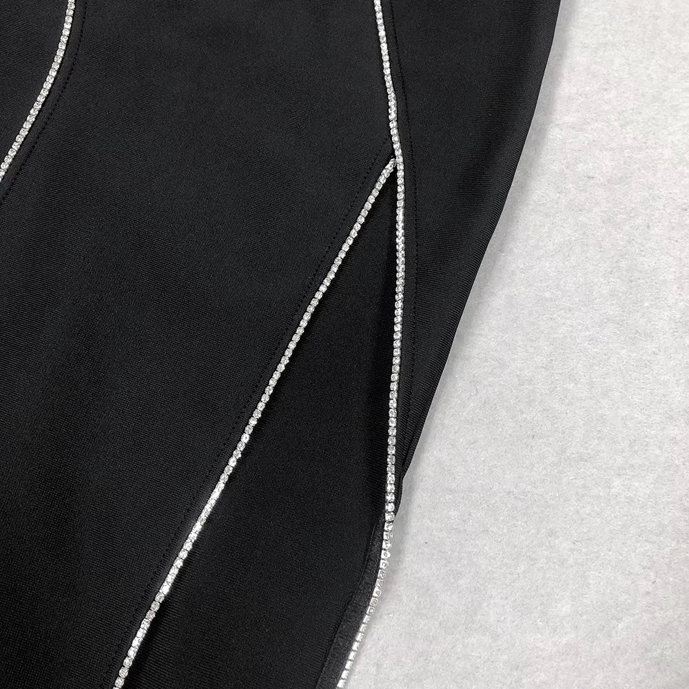 Aurelia One-Shoulder Backless Bandage Gown