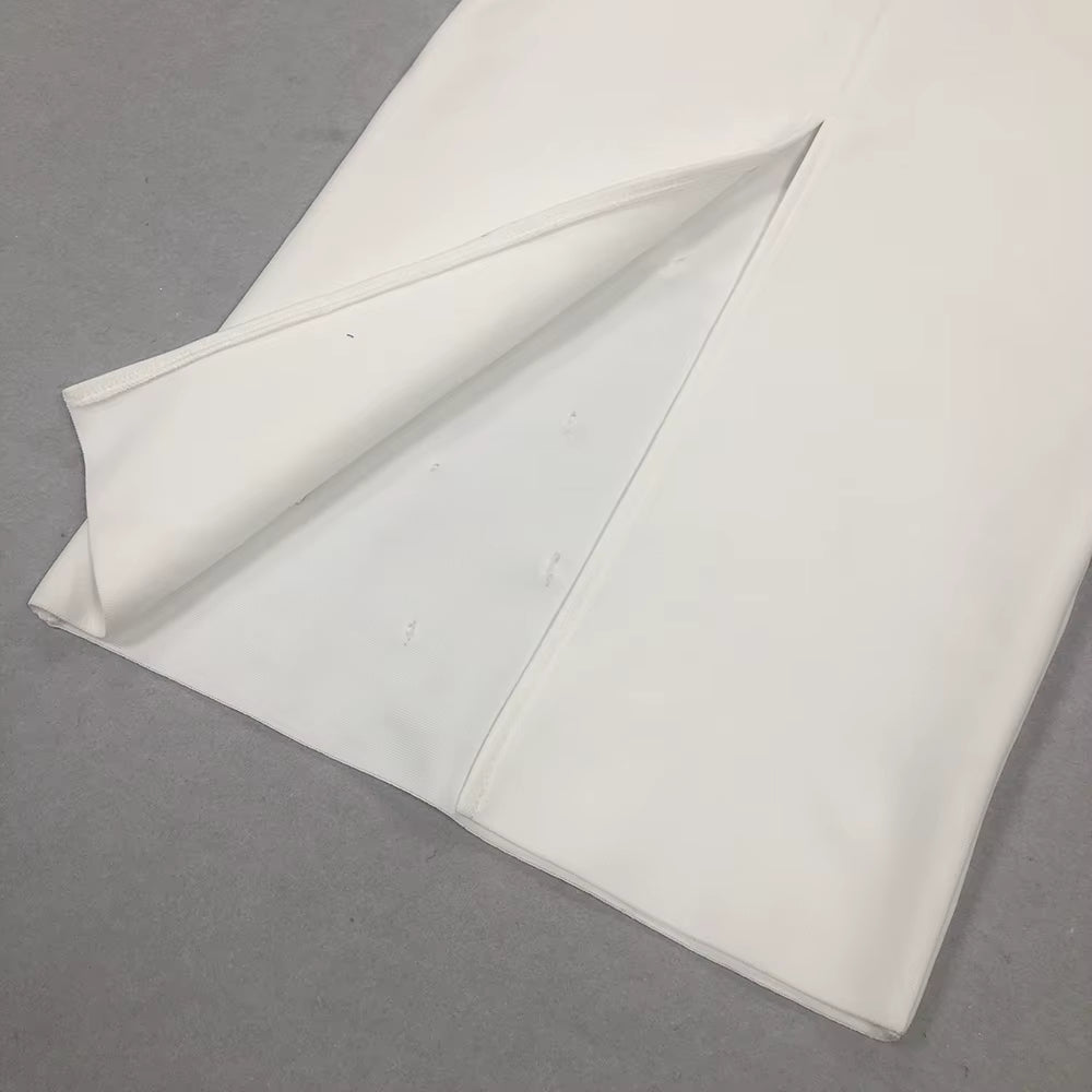 Elegant White Off-Shoulder