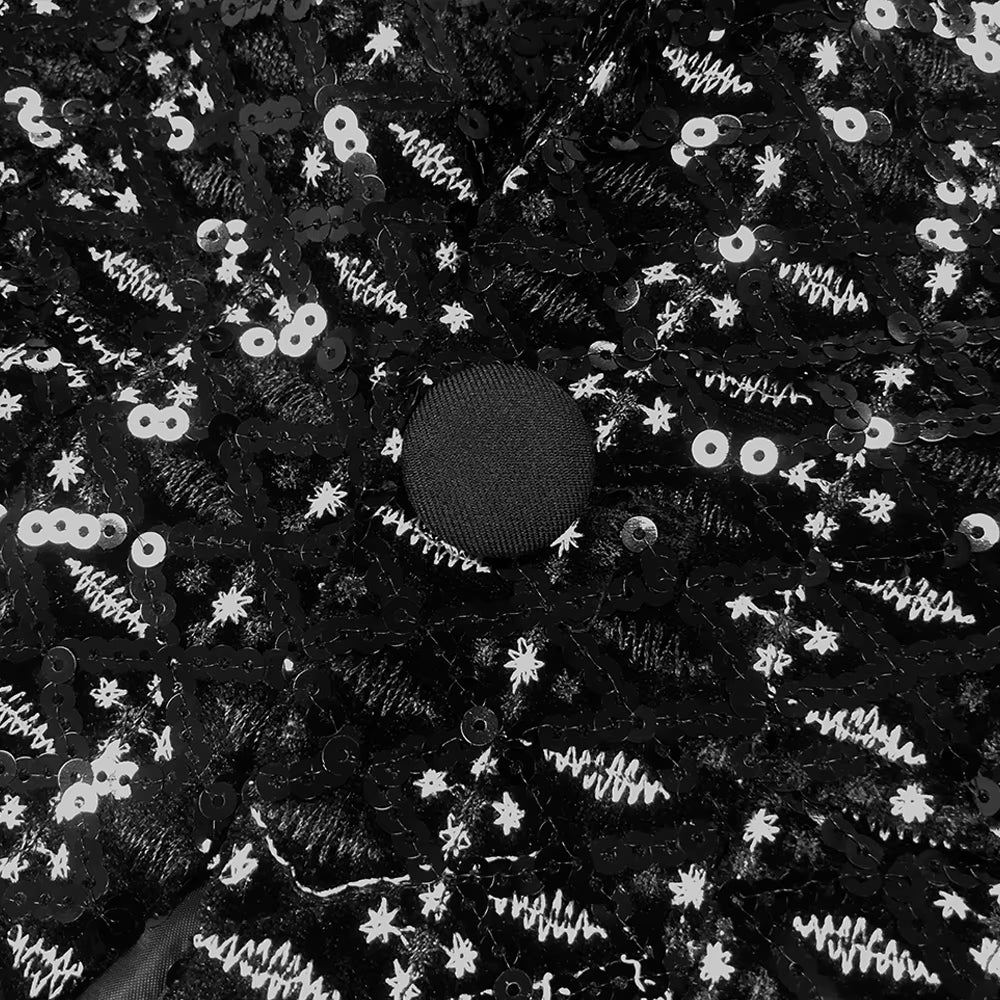 Sequin Velvet Blazer and Pant Set