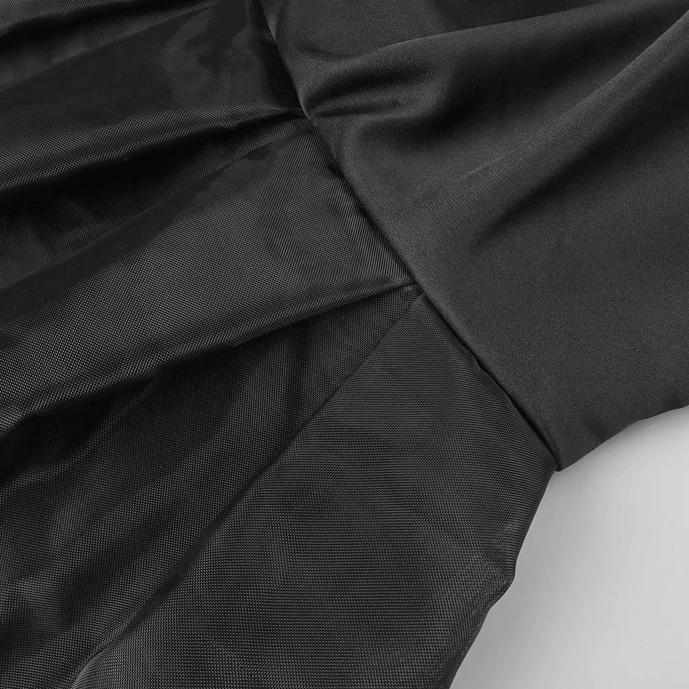 Noir Siren Gown Off-the-Shoulder