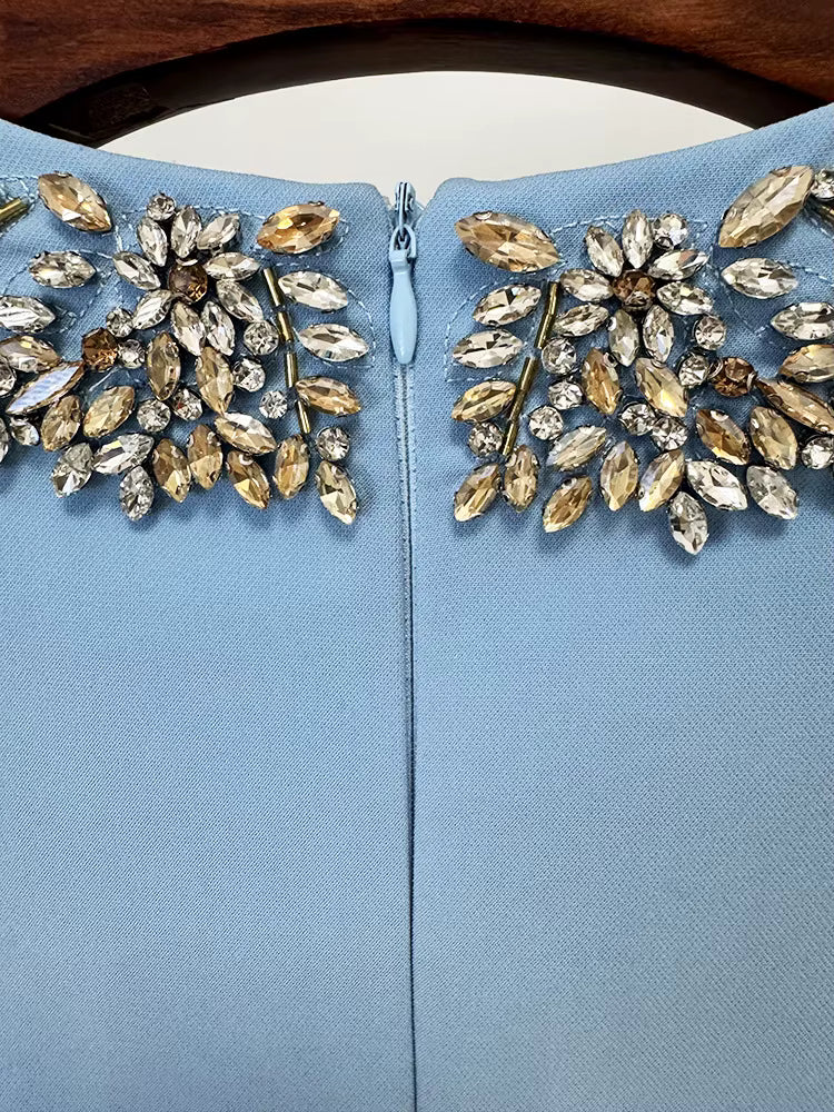 Celeste Regalia Crystal Gown