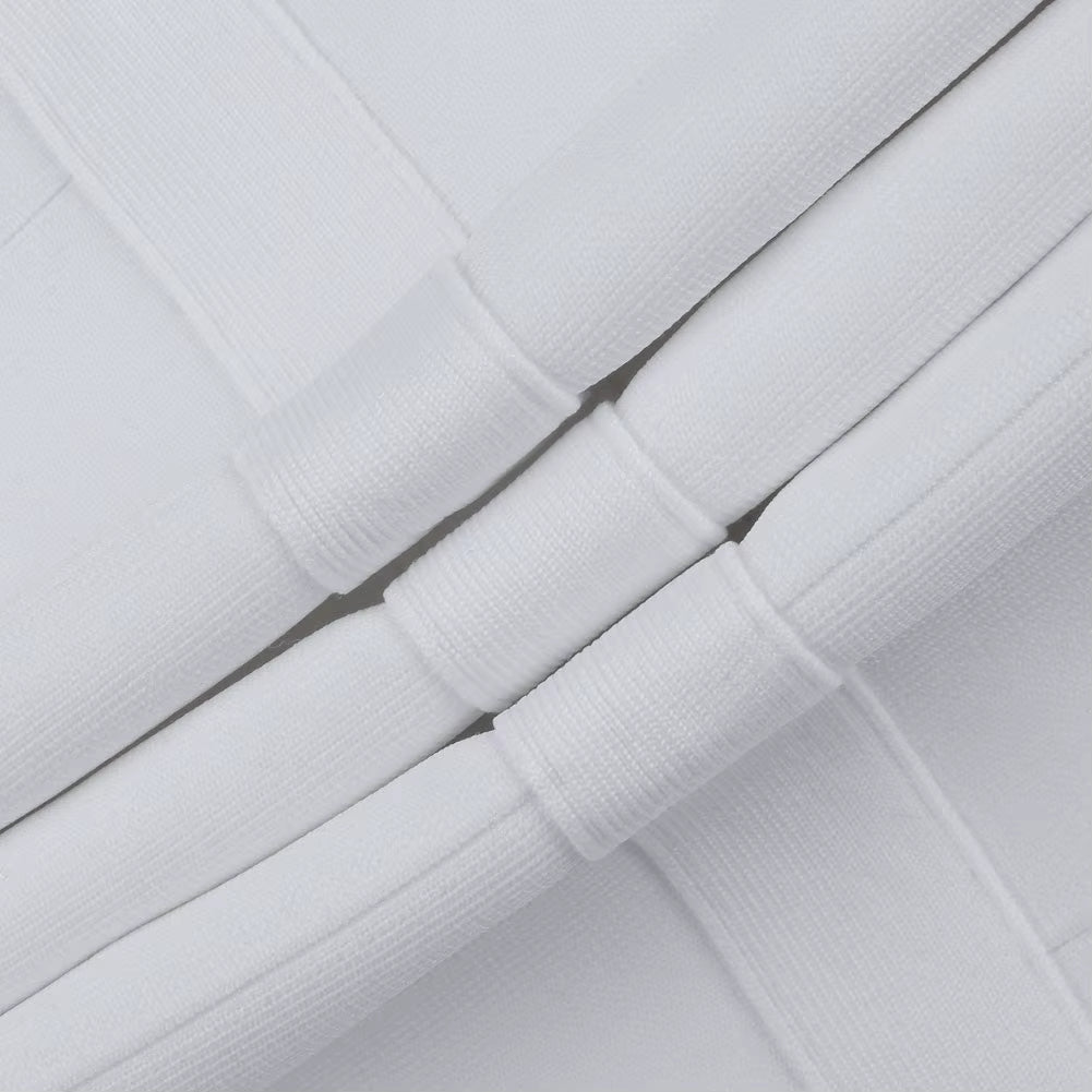 Vivienne Buttoned V-Neck Mini Dress