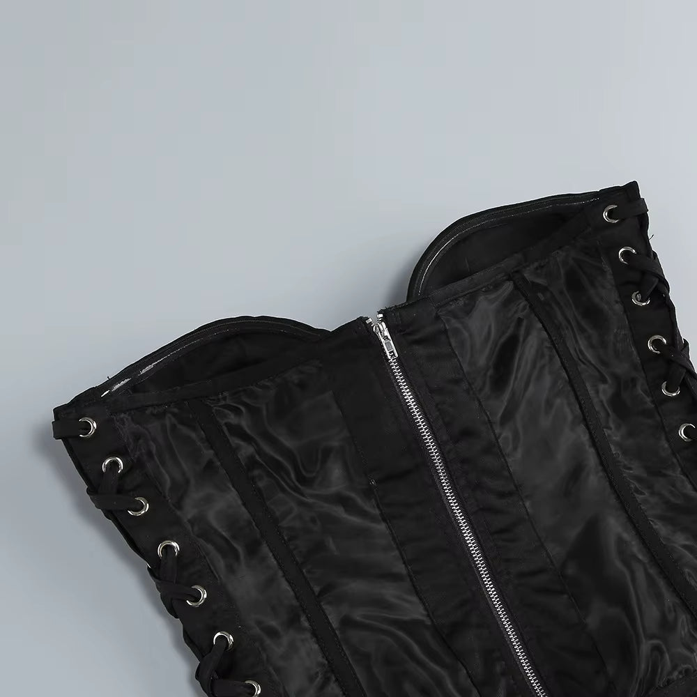 Kaelis Mesh Corset & Tulle Skirt Set