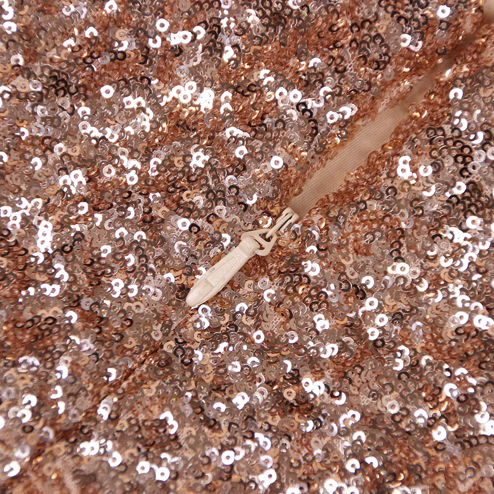 Aurelia Sequin Spaghetti Strap Jumpsuit