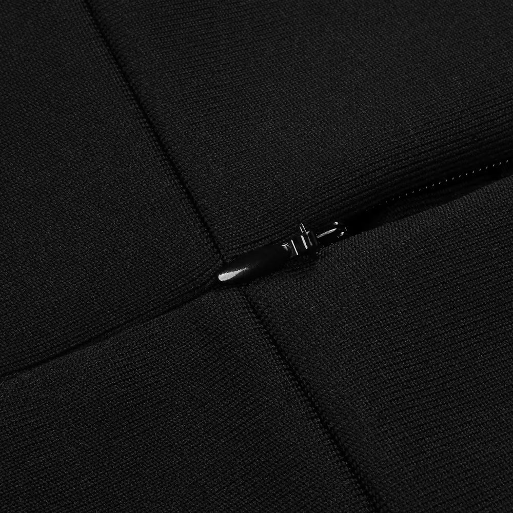 Bustier Long Evening Dress with Diamonds