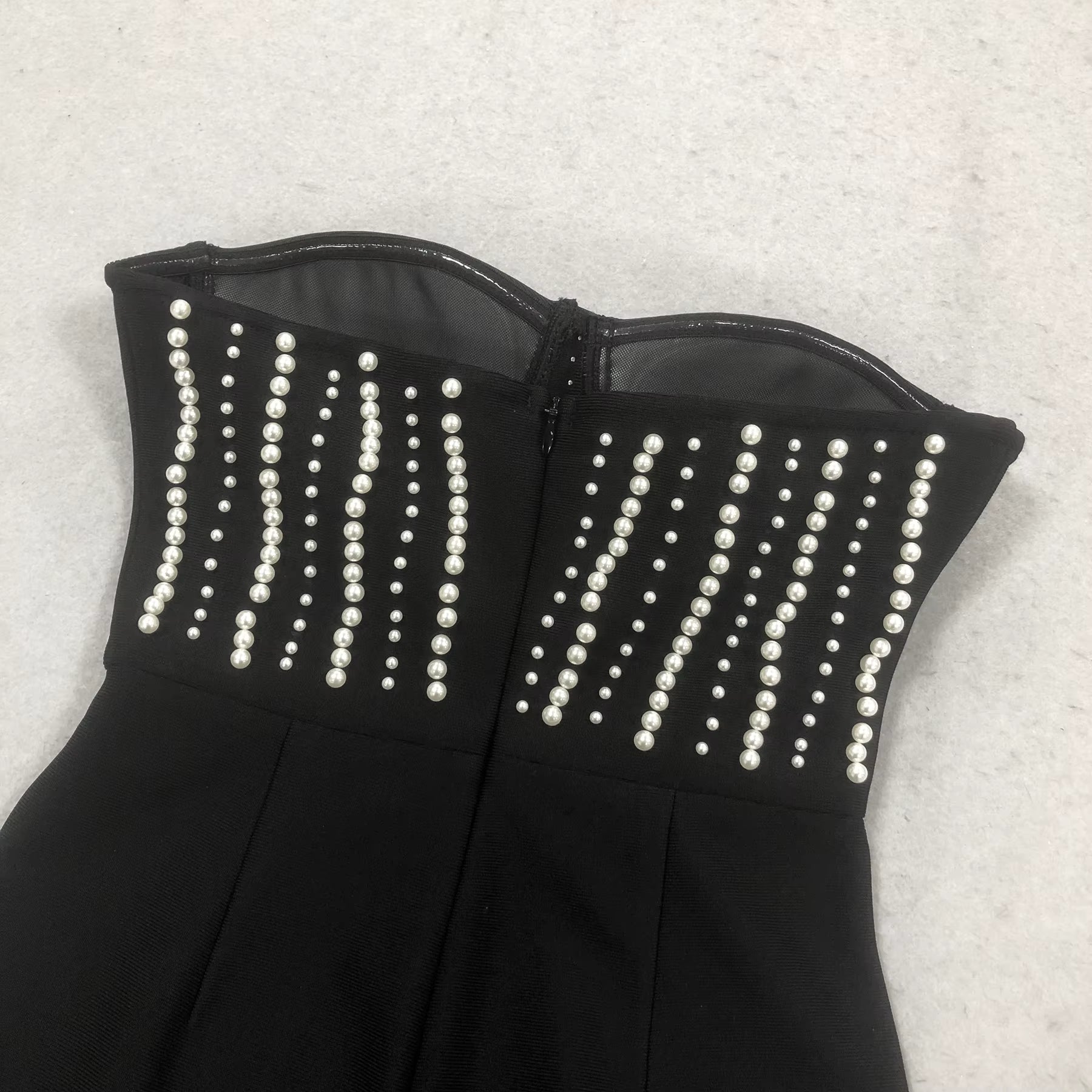 Luxe Strapless Party Romper