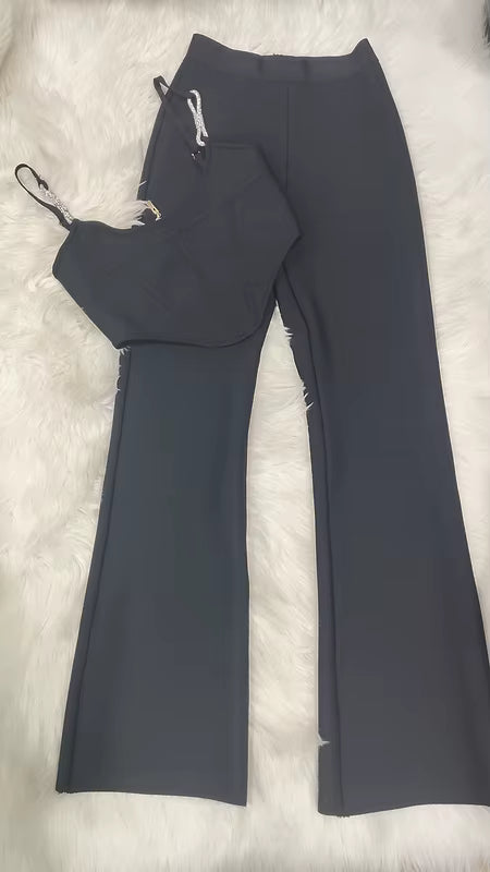 Rhea Fitted Camisole Two-Piece Set