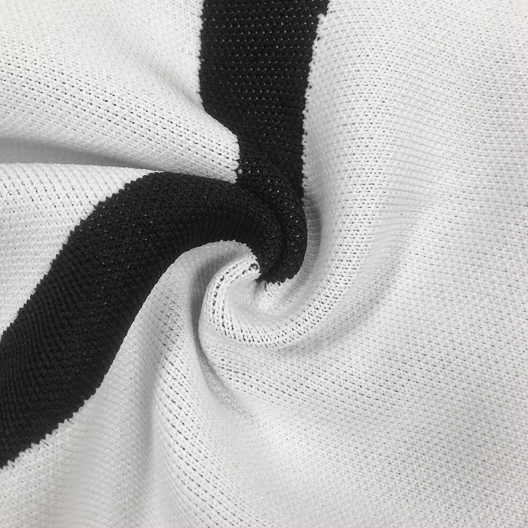 Aria Monochrome Halter Striped Mini Dress