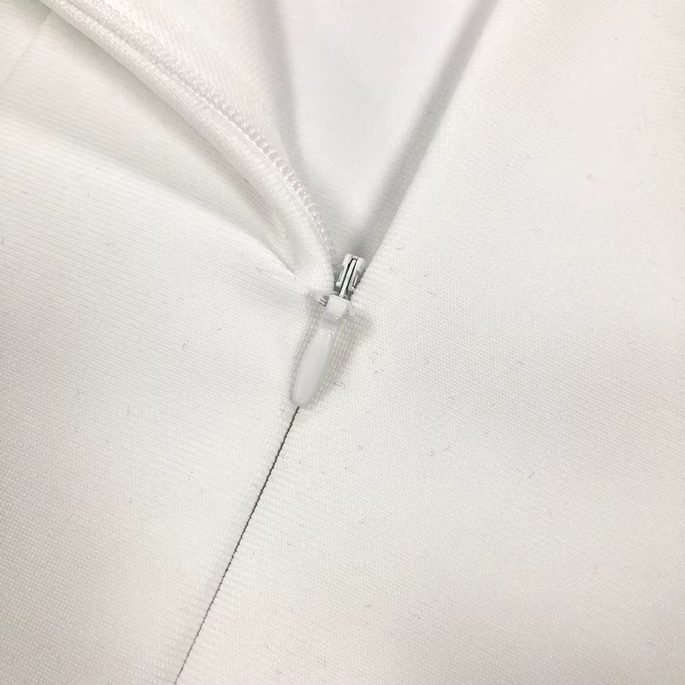 Elegant White Off-Shoulder