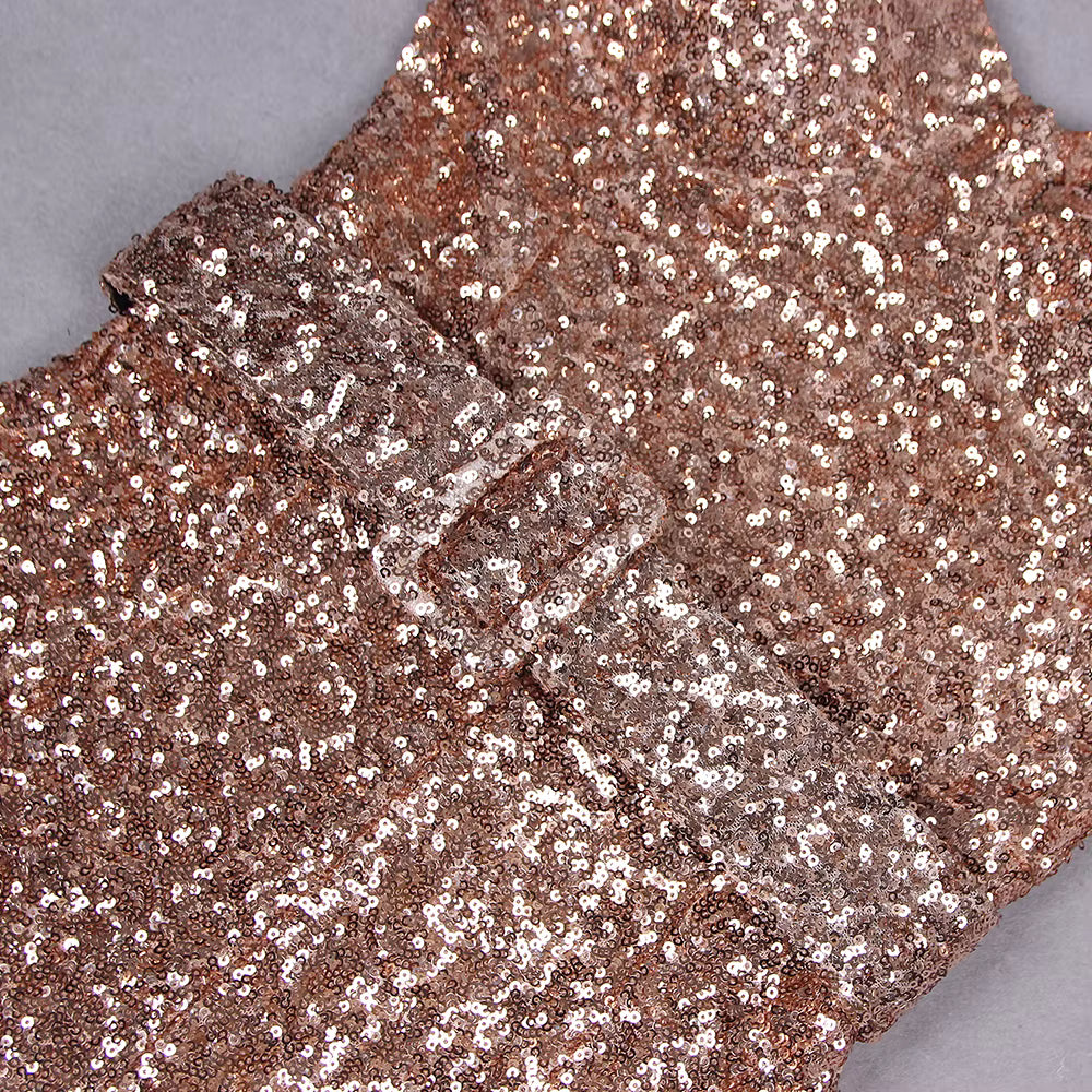 Aurelia Sequin Spaghetti Strap Jumpsuit