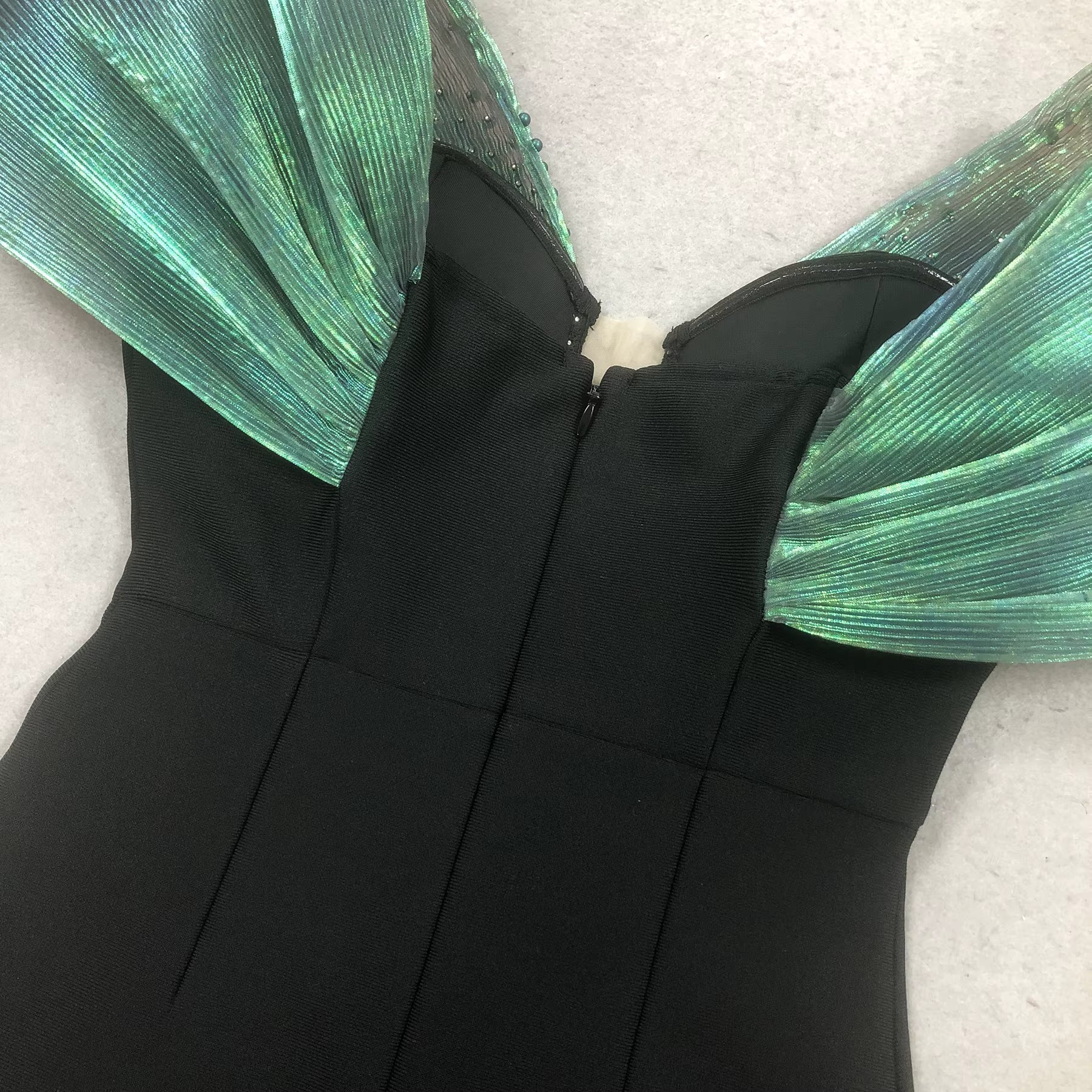 Adelina Luxe Beaded Mermaid Gown