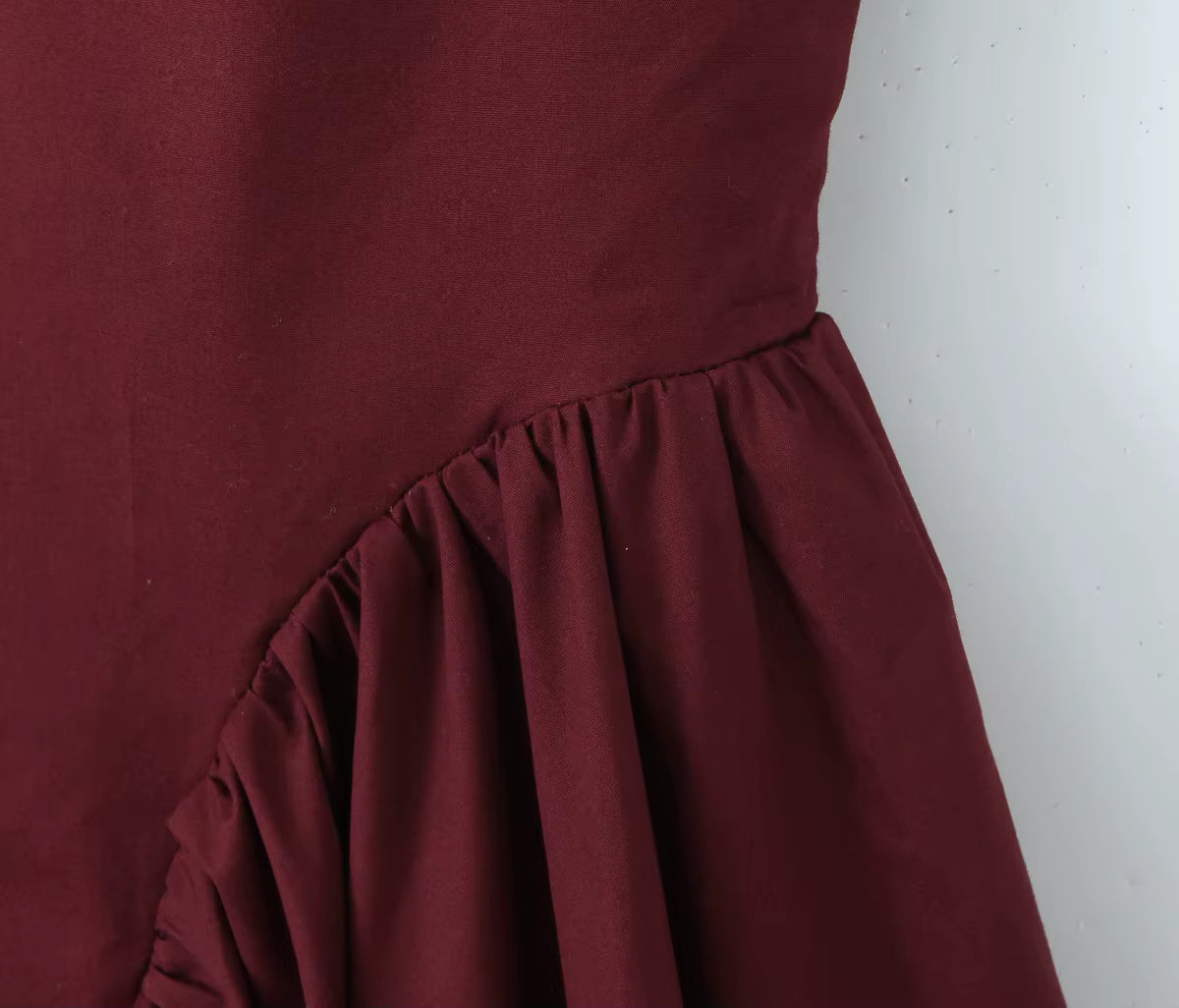 Vivienne Halter Puff Mini Dress