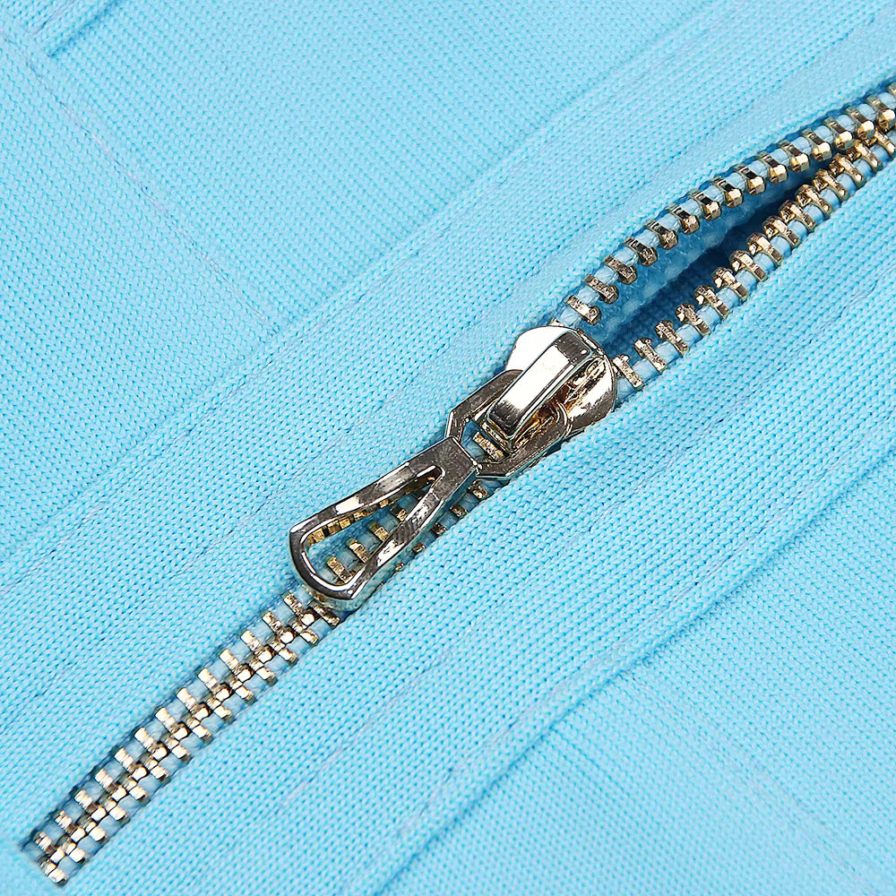 Aria Strappy V-Neck Bandage Dress