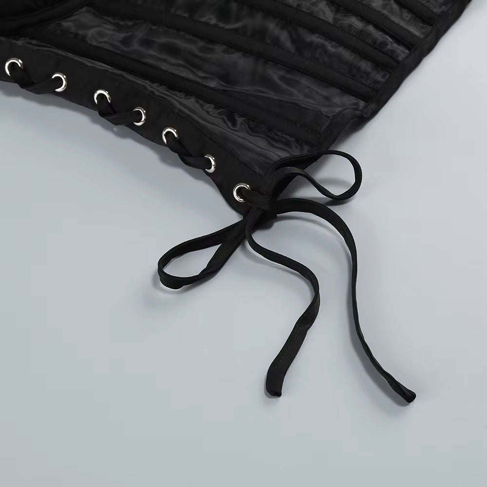 Kaelis Mesh Corset & Tulle Skirt Set