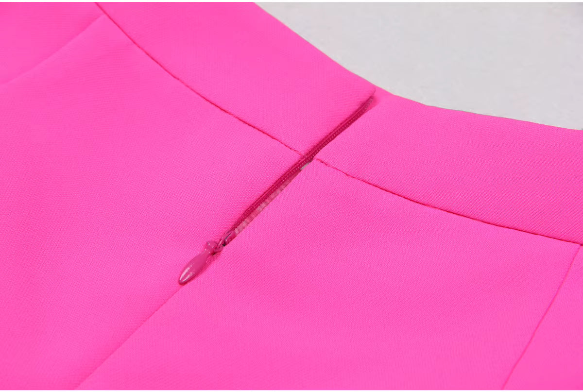 Vienna Structured Blazer & Shorts 3-Piece Set