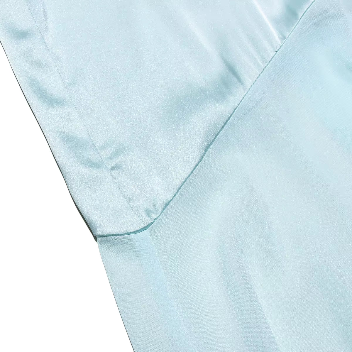 Elegant Satin Chiffon Mermaid Dress