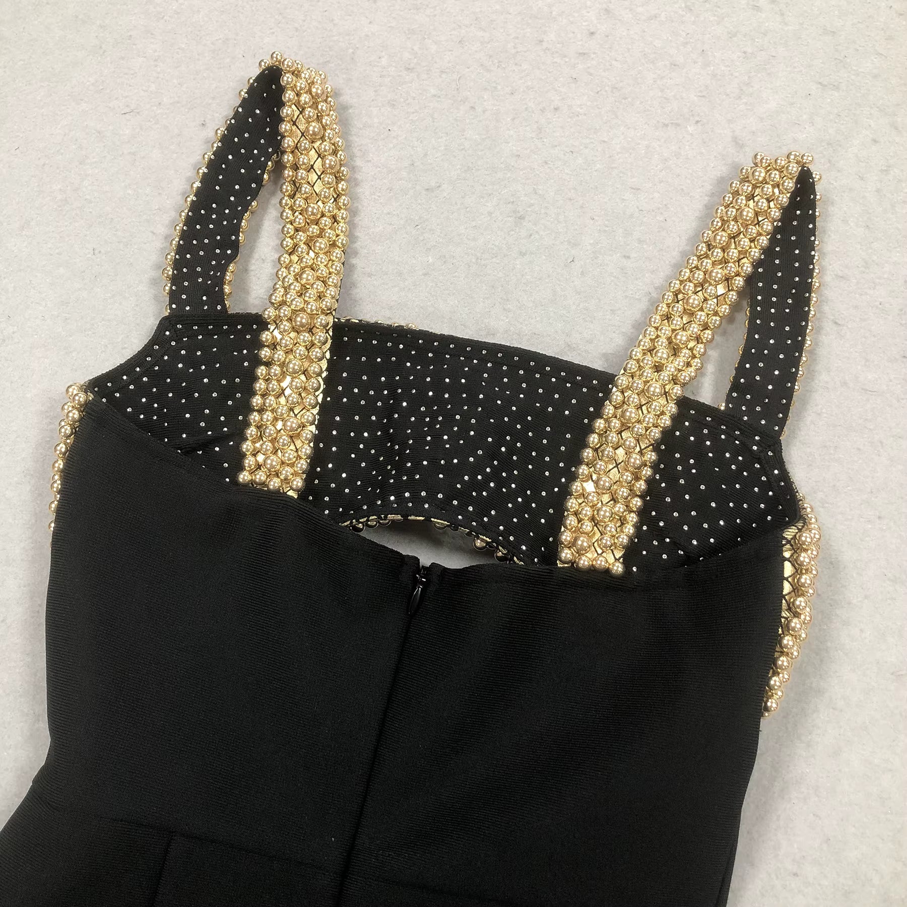 Noir Lumiere Embellished Maxi Gown