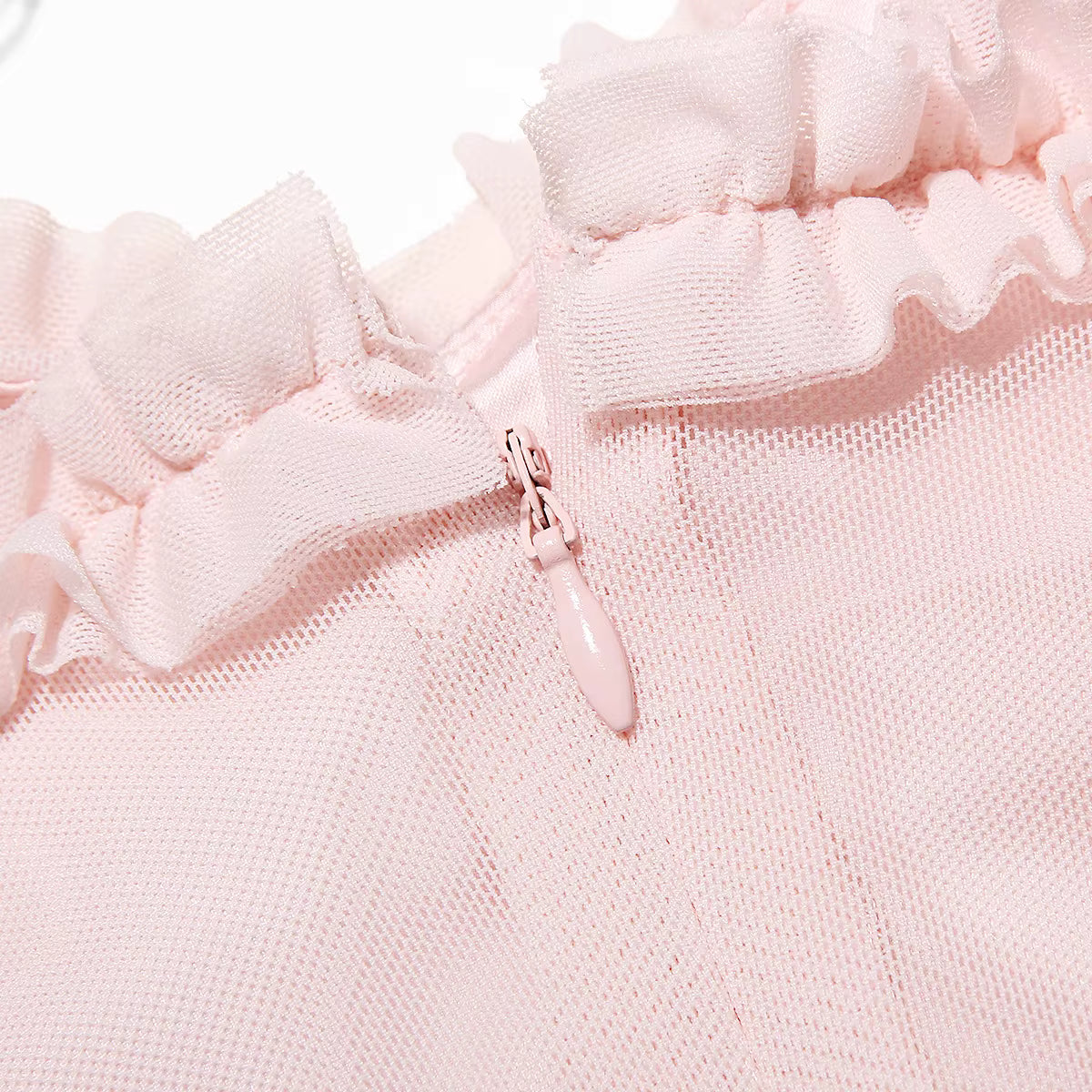 Isolde Cut-Out Ruffle Mermaid Gown