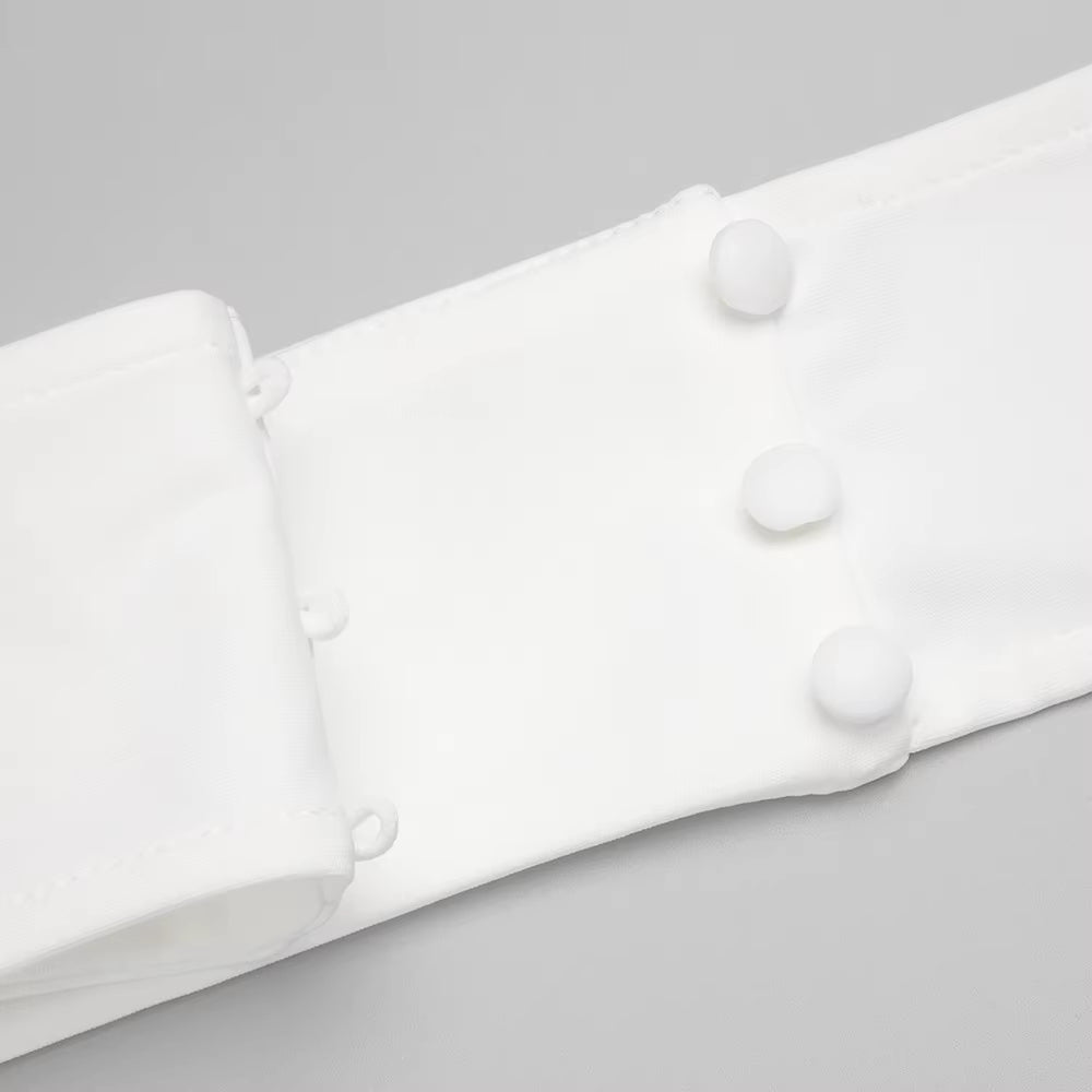 Rosavelle Red Halter Slit Gown