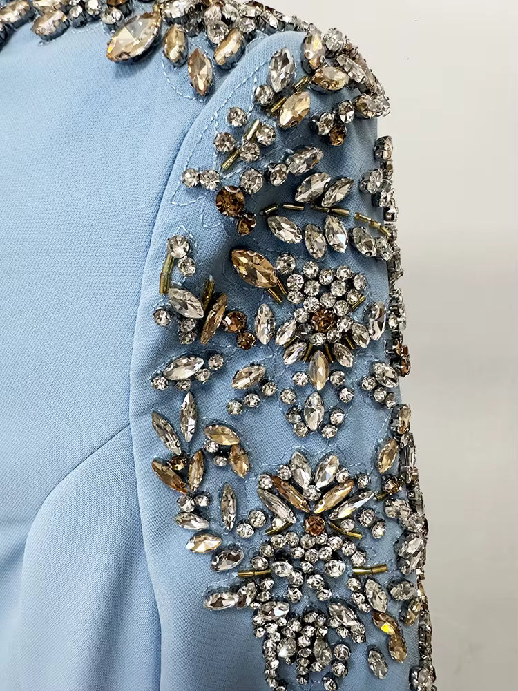 Celeste Regalia Crystal Gown