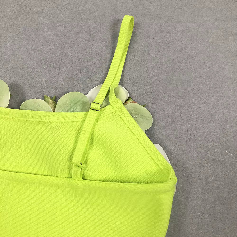 3D Floral Two-Piece Maxi Skirt Set