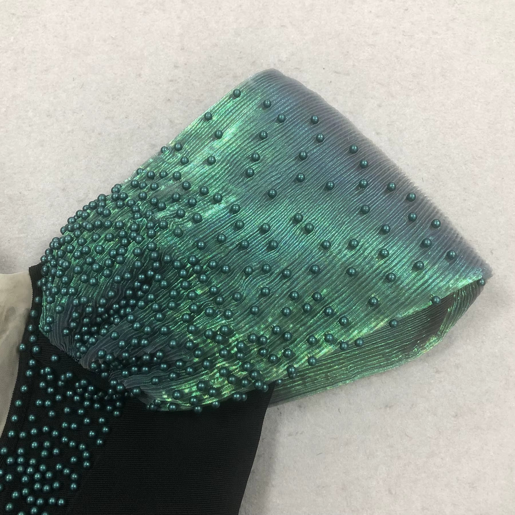 Adelina Luxe Beaded Mermaid Gown