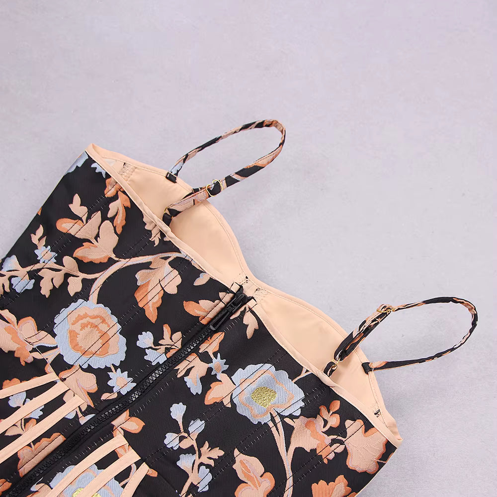 Spaghetti Strap Satin Mini Dress