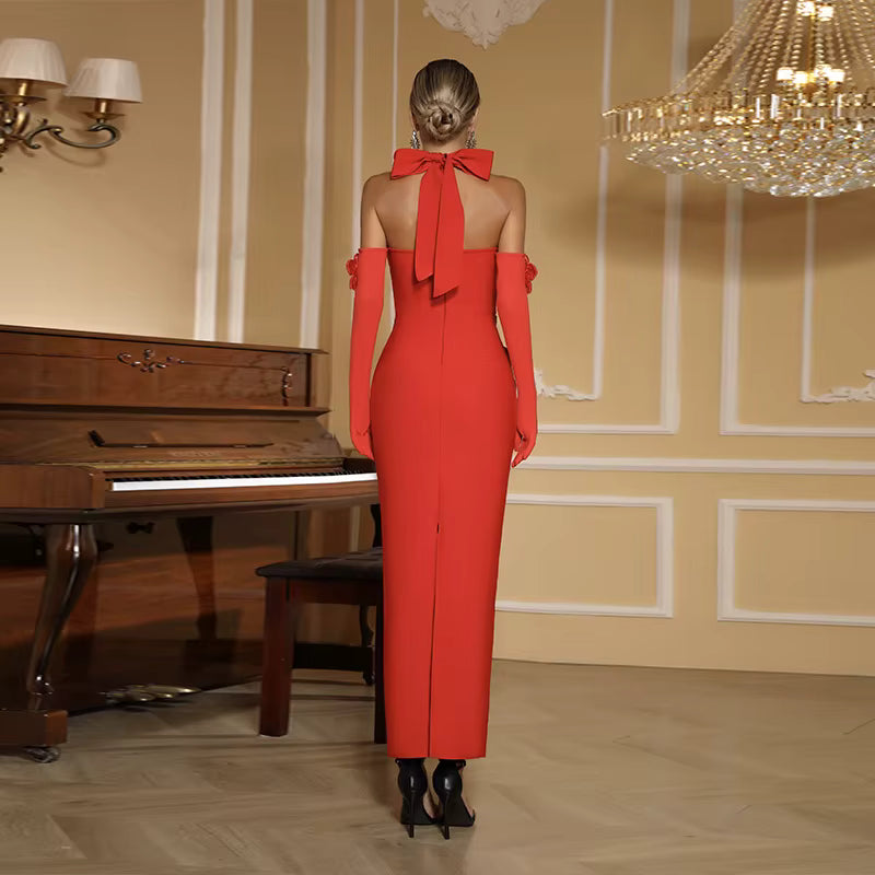 Valentina Rose Halter Backless