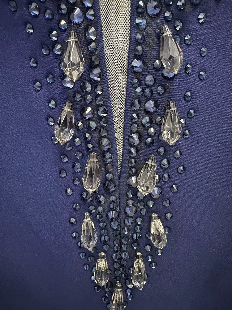 Midnight Radiance Gown Off-Shoulder