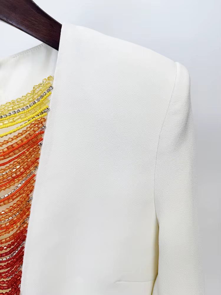 Aurora Radiance Gradient Chain Beaded