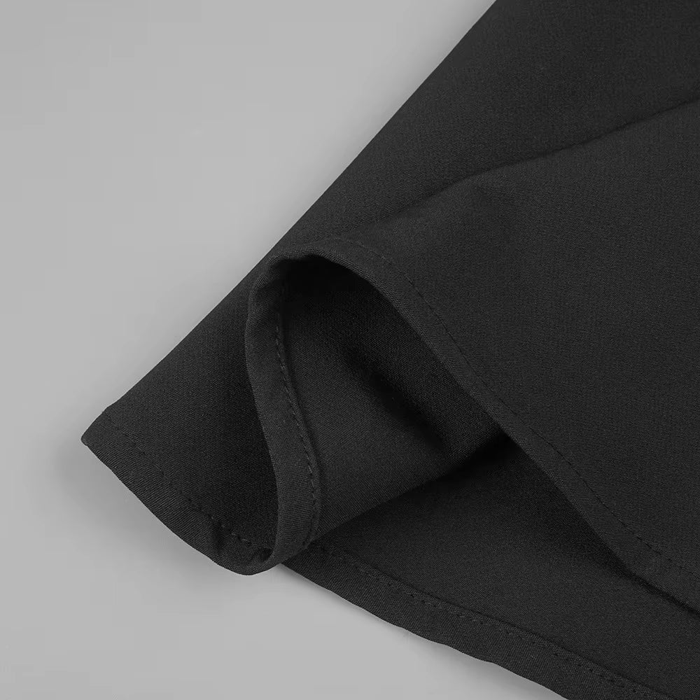 Aurelia Asymmetrical Collar Gown