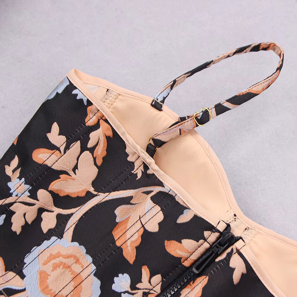 Spaghetti Strap Satin Mini Dress