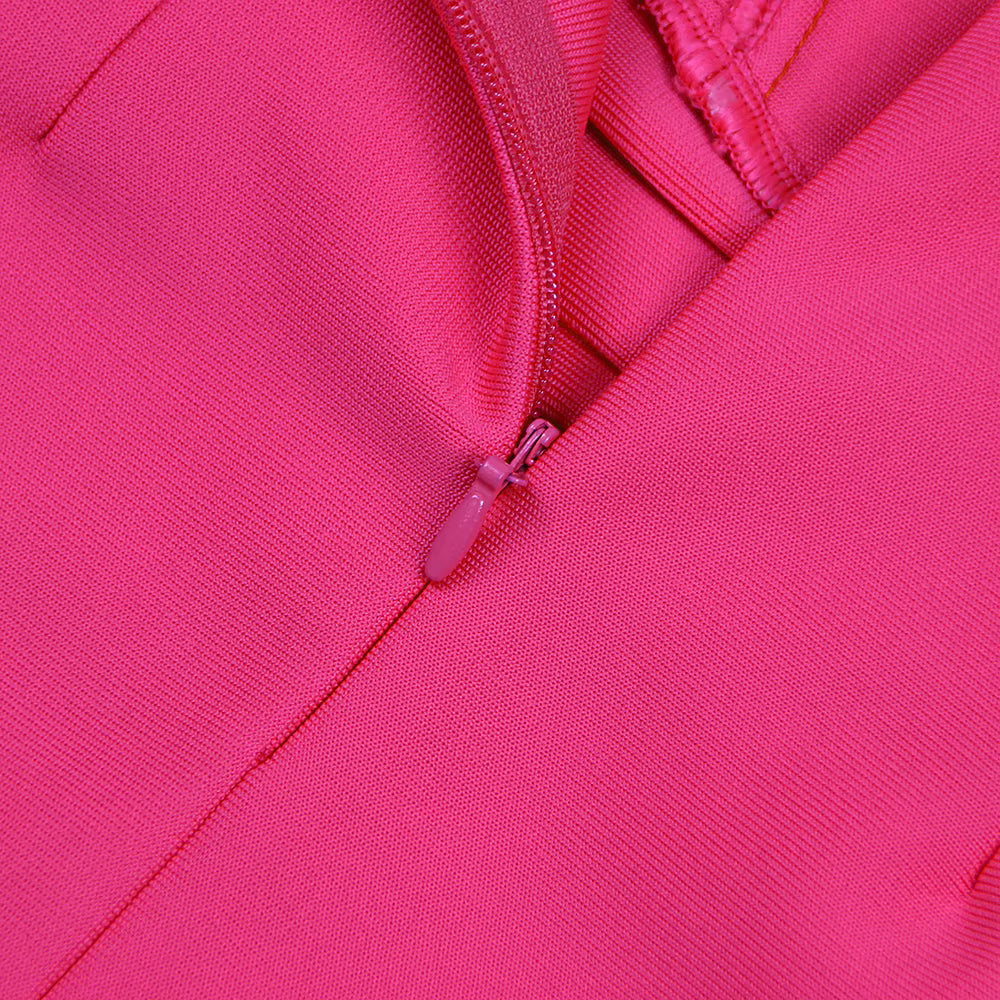 Lucia Rhinestone Strap Bodycon Dress