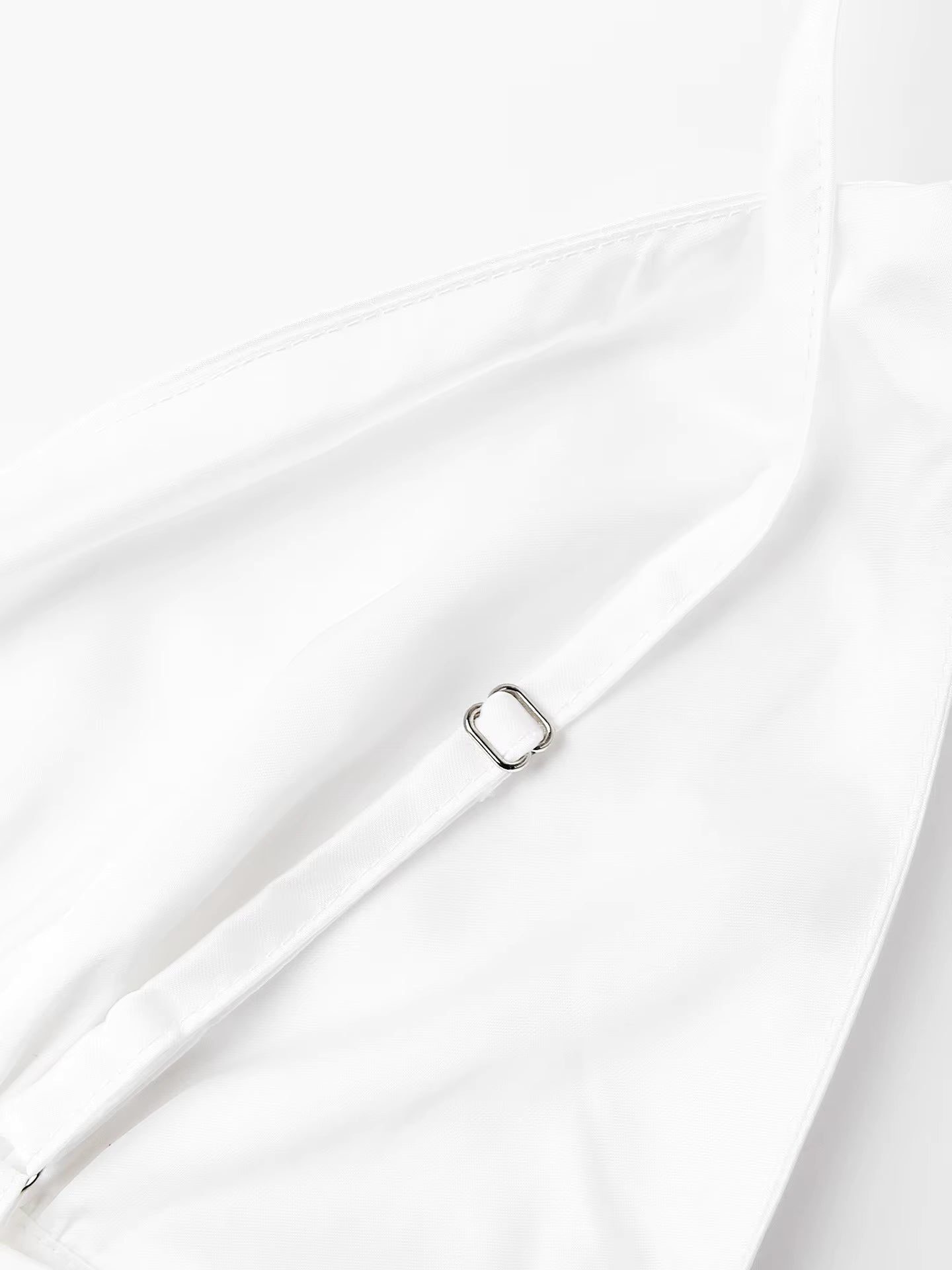 Eclat Satin Puff Mini Dress