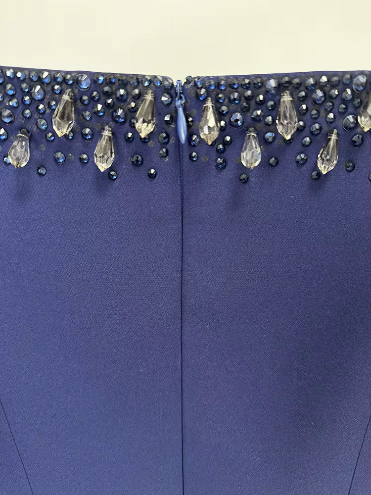 Midnight Radiance Gown Off-Shoulder