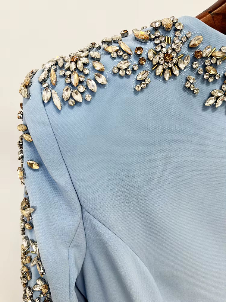 Celeste Regalia Crystal Gown