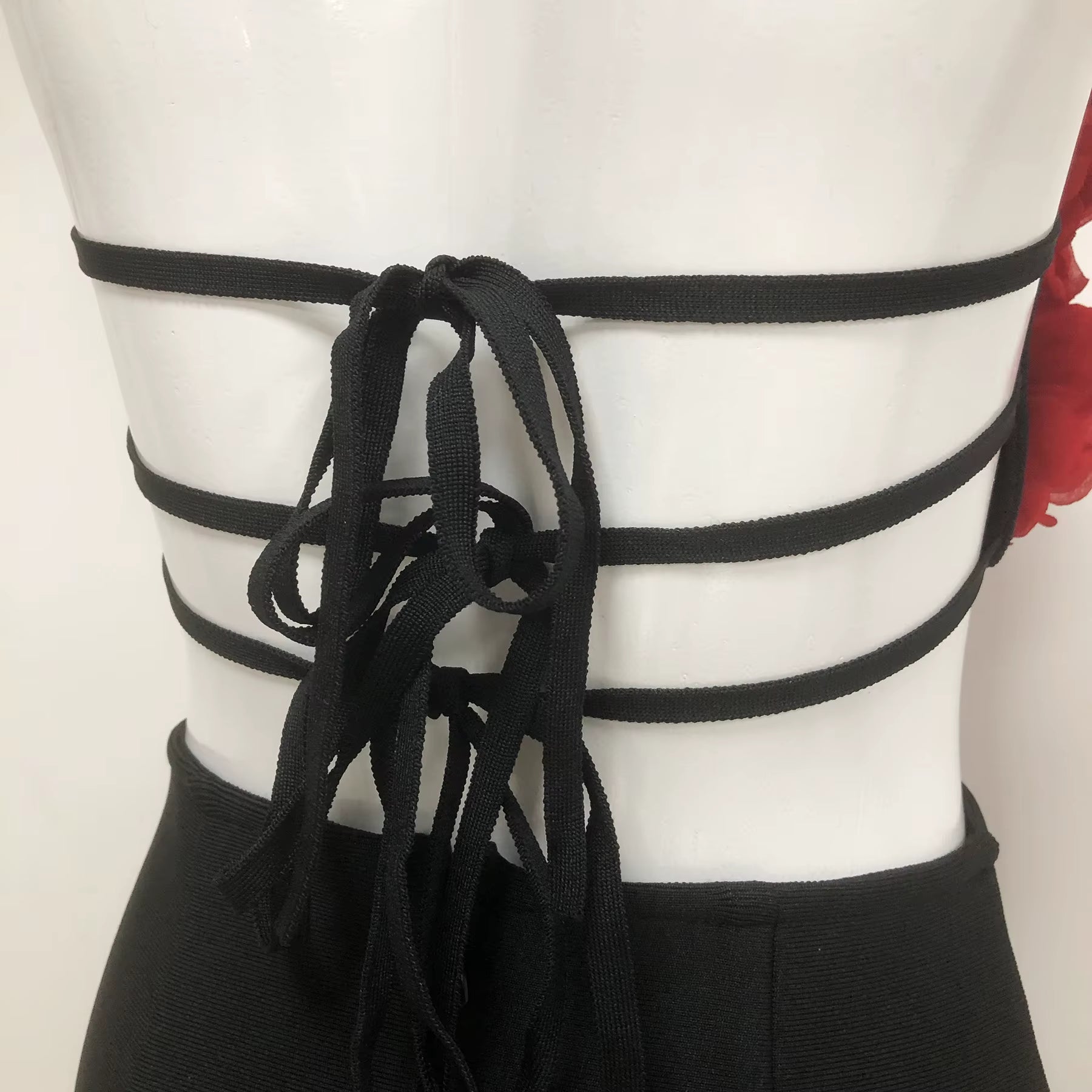 Juliette 3D Floral Bandage Gown