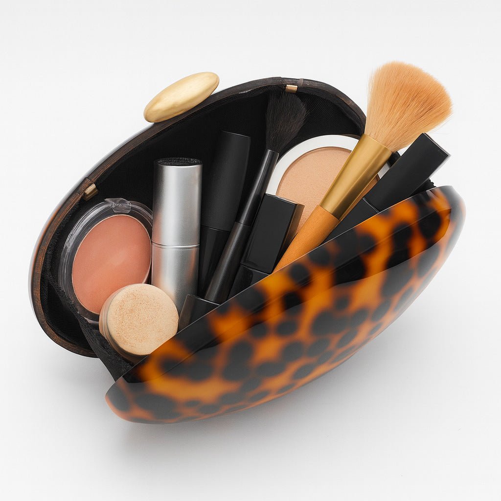 Acrylic Amber Evening Clutch Bag by CJ | 0 from Luxe Lane | SKU: CJNS256524101AZ | Barcode:  | Options: Amber | Acrylic Amber Evening Clutch Bag