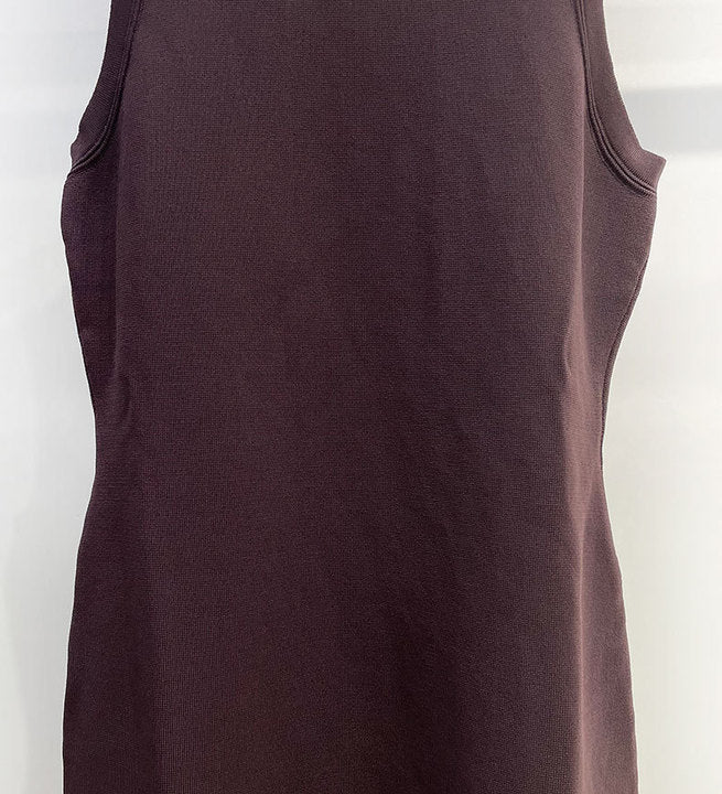 Cressida Fringe Beaded Midi Dress by Shine | from Luxe Lane | SKU: W11209-1 | Barcode:  | Options: Brown S | Elegant Brown Sleeveless Bodycon Fringe Knitted Dress Women 2025 Sexy Gold Beaded Asymmetric Hem Midi Dresses Clubwear Partywear