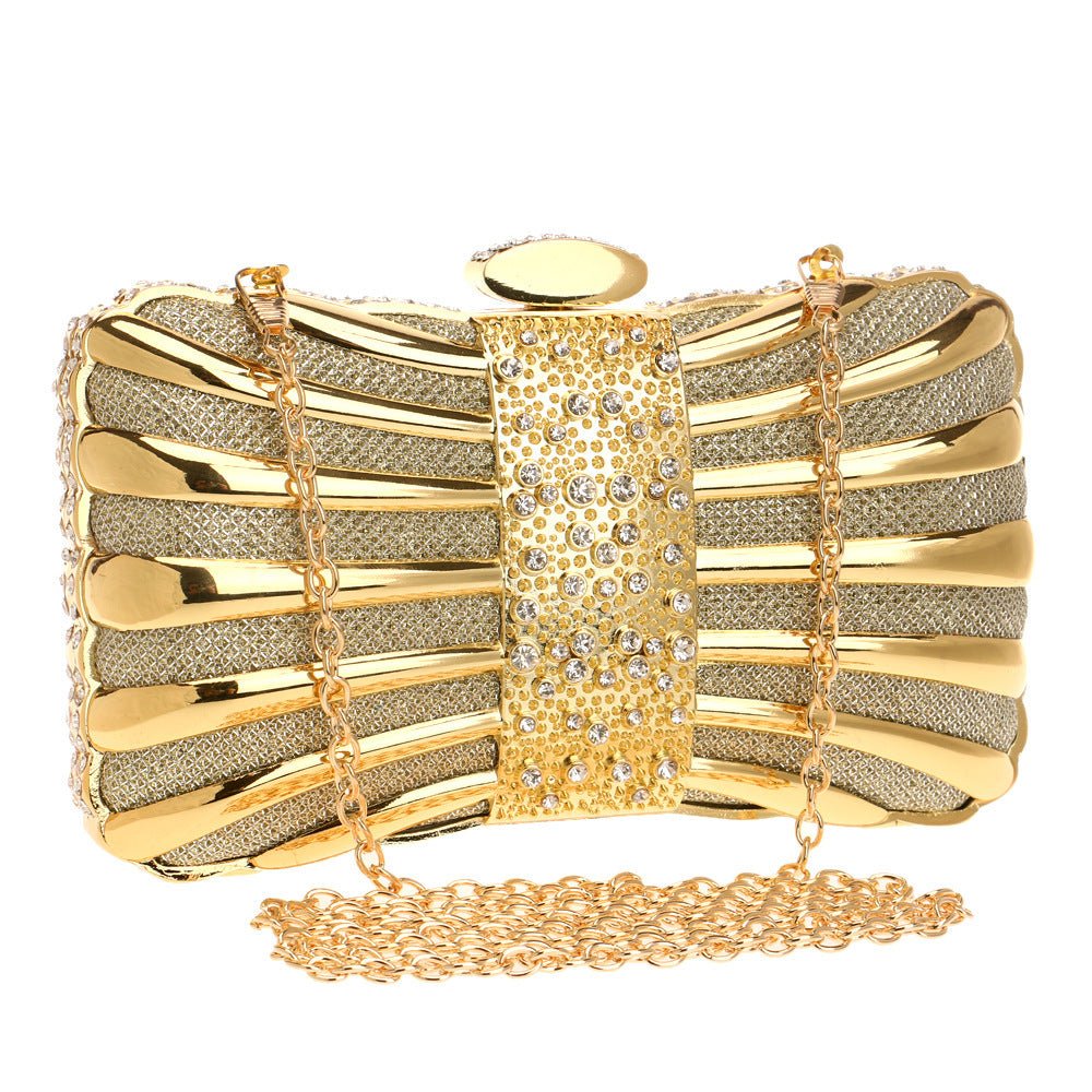 Elegant Bow Evening Clutch Bag for Women by CJ | 0 from Luxe Lane | SKU: CJYD195823101AZ | Barcode:  | Options: Red | Elegant Bow Evening Clutch Bag for Women